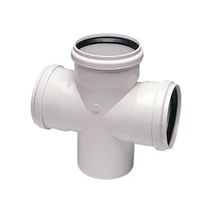 PVC-U Çift Çatal 87˚